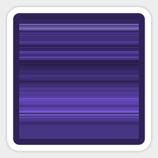 Royal Purple Classic Stripes Sticker